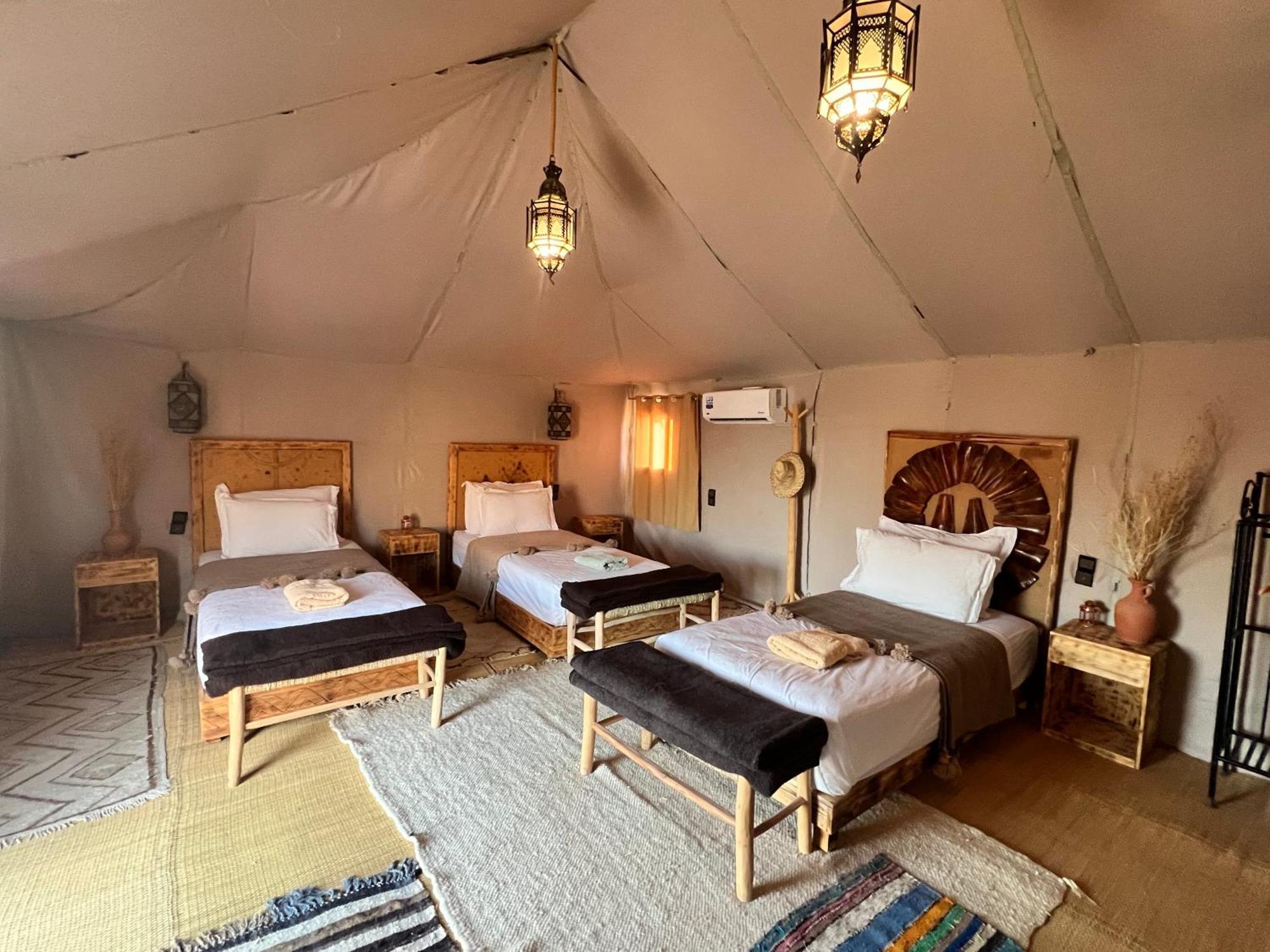 Amskou Luxury Desert Camp Merzouga Exteriér fotografie