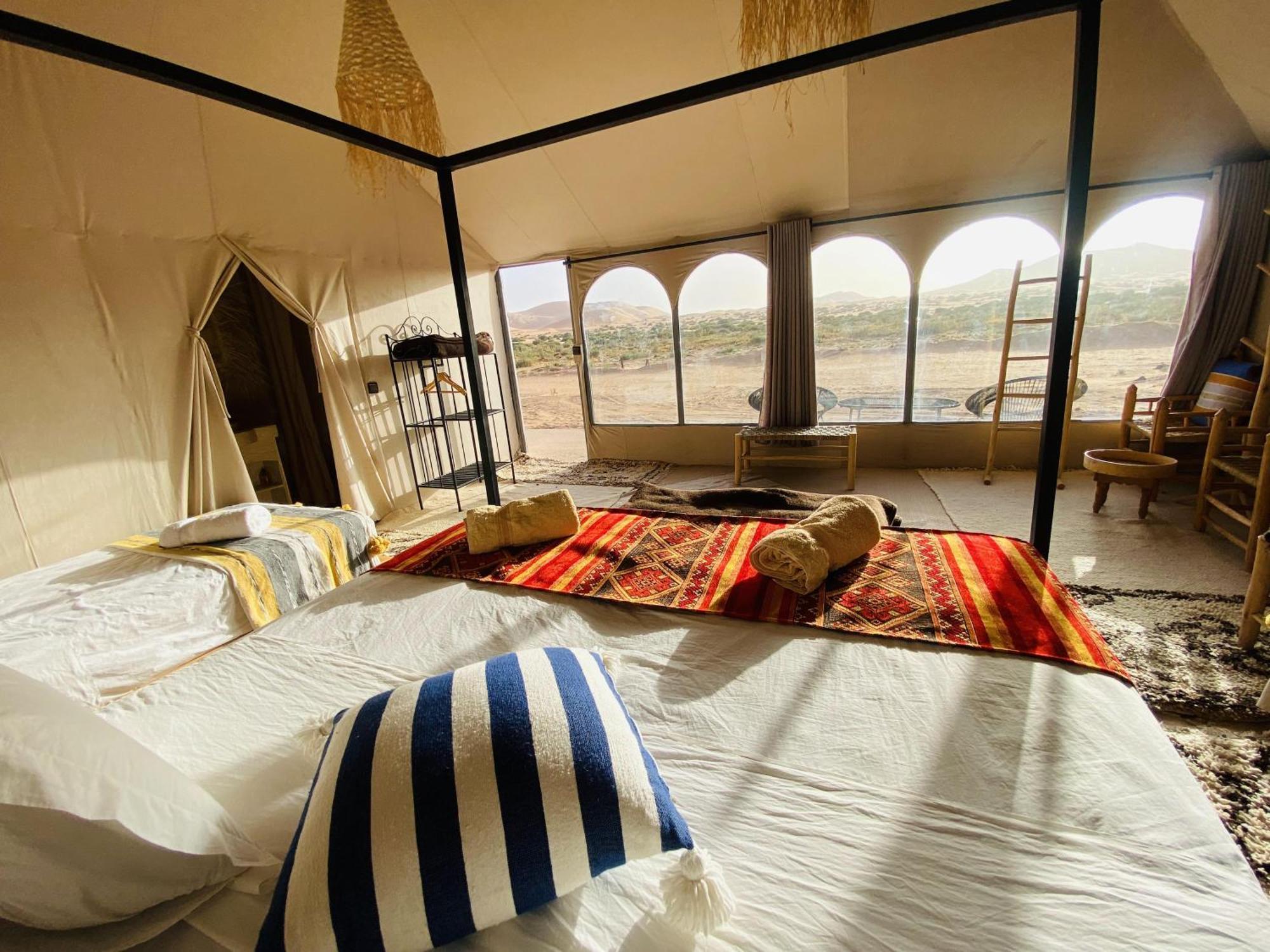 Amskou Luxury Desert Camp Merzouga Exteriér fotografie