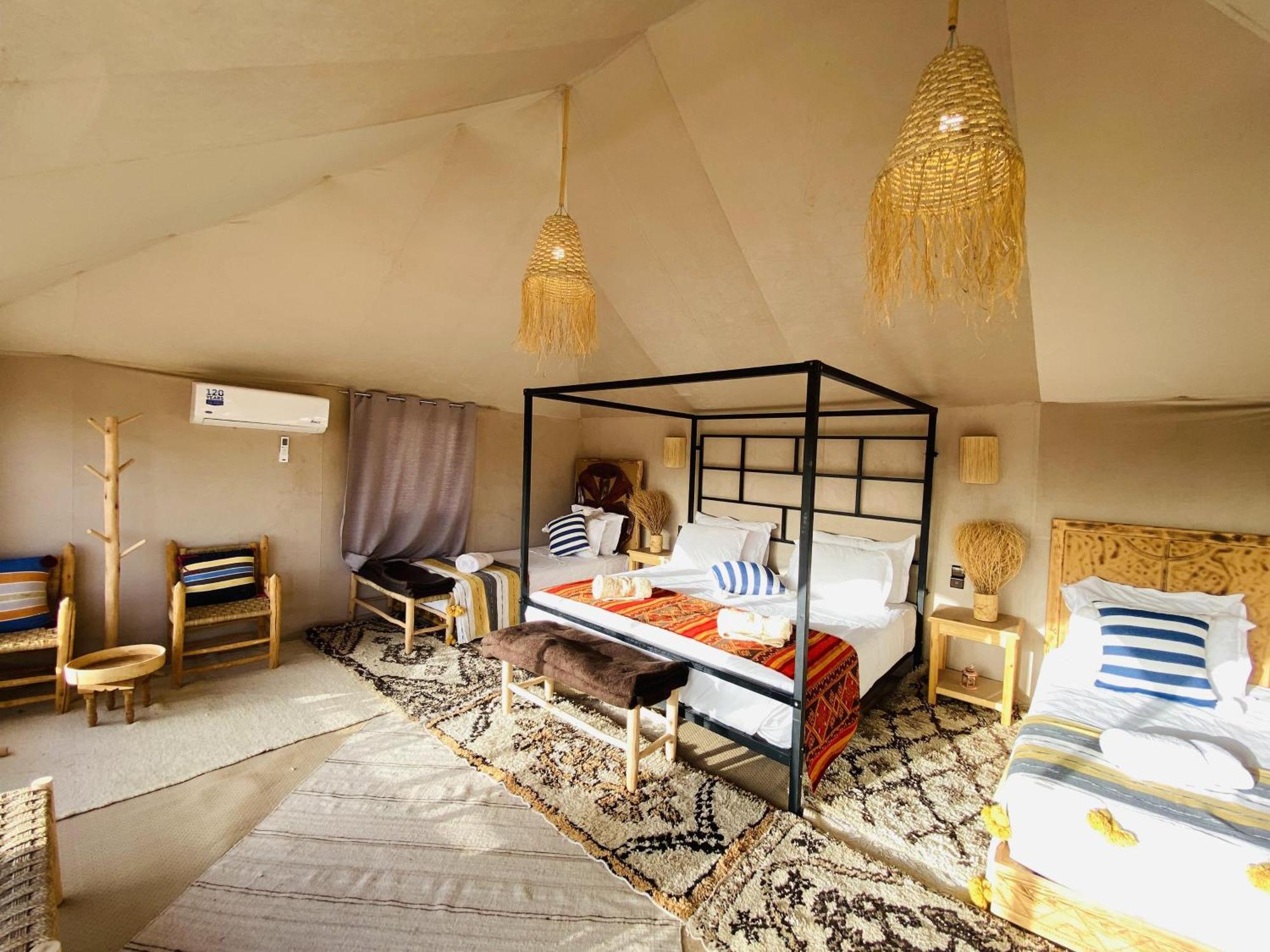Amskou Luxury Desert Camp Merzouga Exteriér fotografie